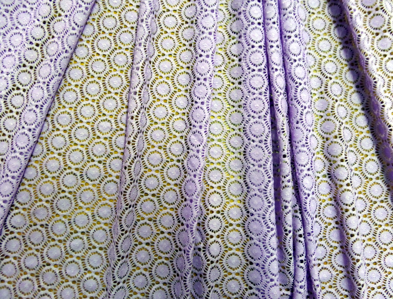 9.Lt. Purple Victorian Stretch Lace